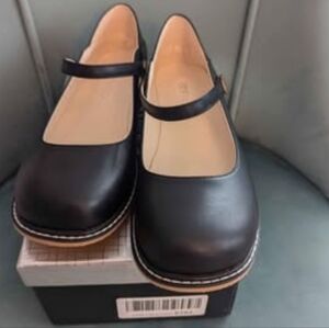 Black Mary Jane Shoes Size 9 / 42